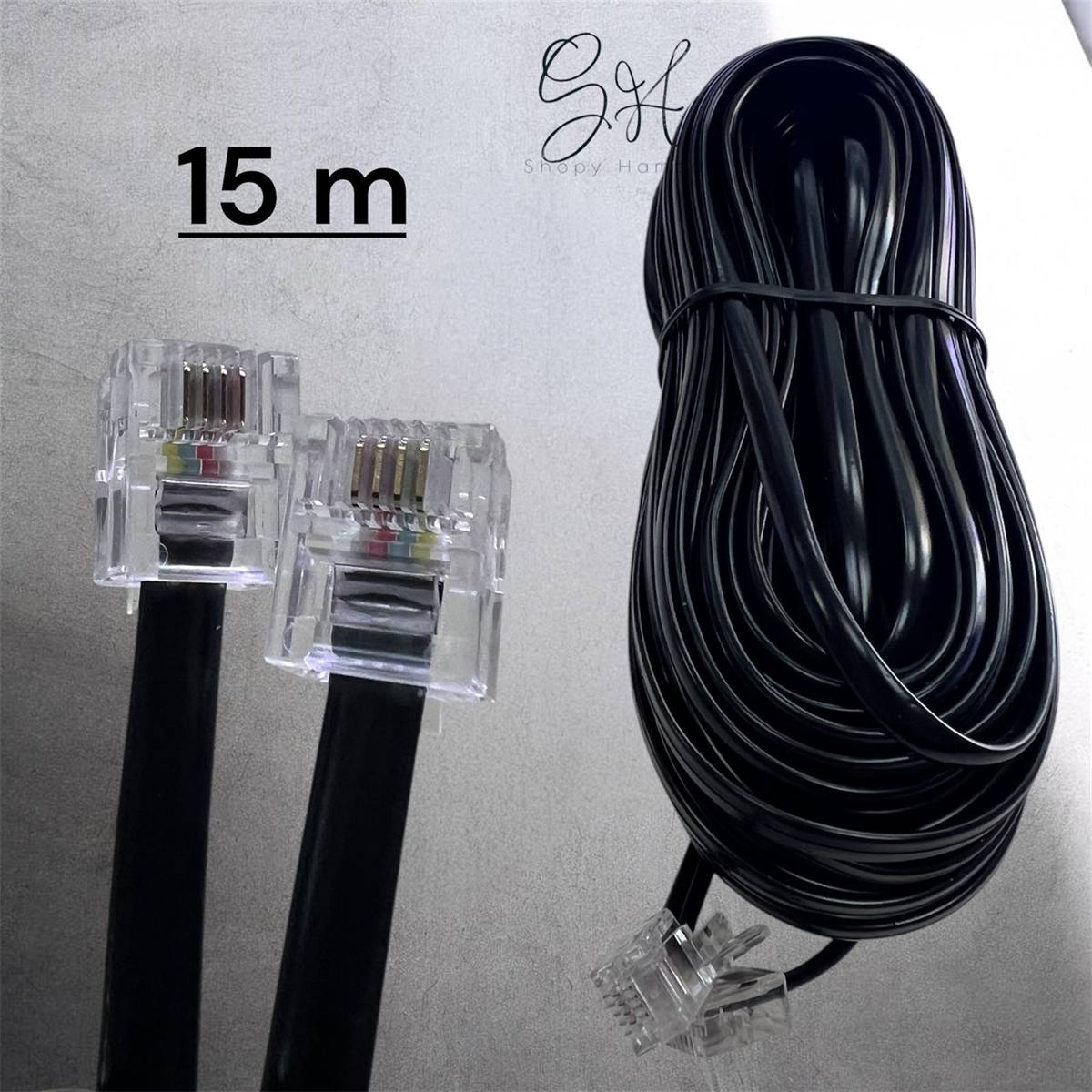 Cable RJ11 15m
